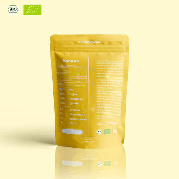 Bio-Bananenpulver gefriergetrocknet - 250g