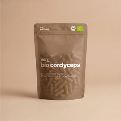 Into Nature Bio-Cordyceps-Extrakt in einer Packung mit 60 Kapseln