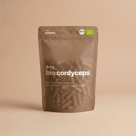 Into Nature Bio-Cordyceps-Extrakt in einer Packung mit 60 Kapseln