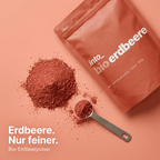 Into Nature Bio-Erdbeerpulver gefriergetrocknet in der 250g Vorratspackung