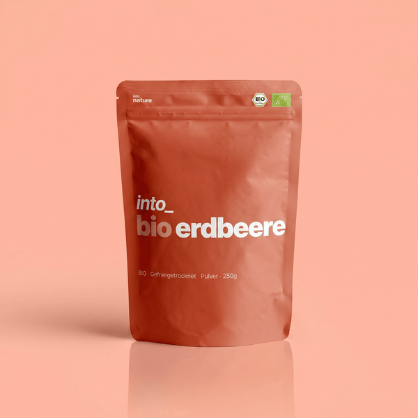 Bio-Erdbeerpulver gefriergetrocknet - 250g
