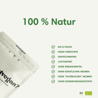 Veganes Bio-Proteinpulver ohne Aromen, Süßungsmittel und Konservierungsstoffe
