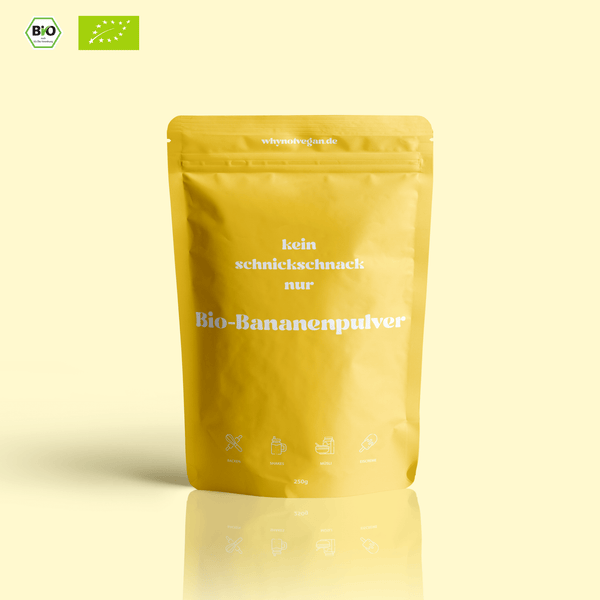 Bio-Bananenpulver gefriergetrocknet - 250g